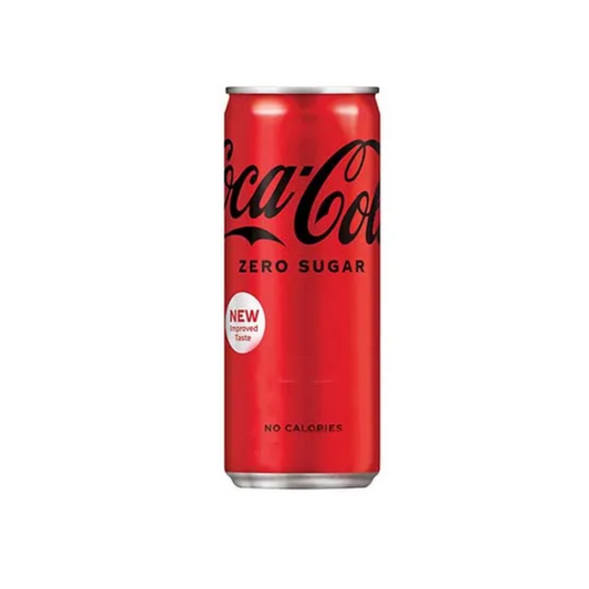 COCA COLA ZERO CALORIES TIN 330 ML