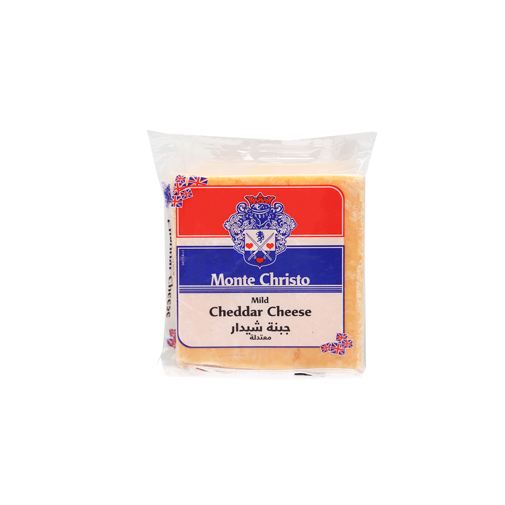 MONTE CHRISTO CHEDDAR CHEESE ORANGE 200 GM