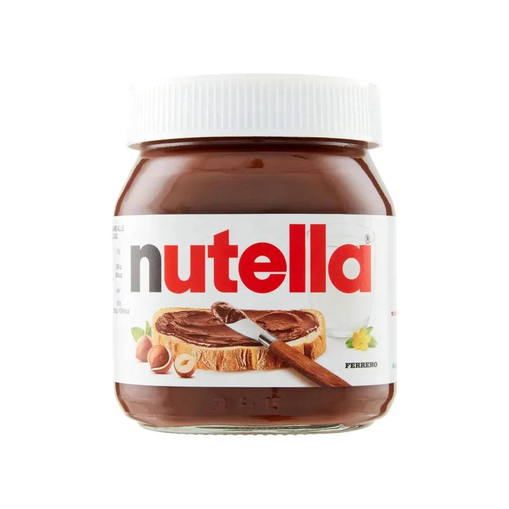 FERRERO NUTELLA CHOCOLATE SPREAD HAZELNUT WITH COCOA 630 GM