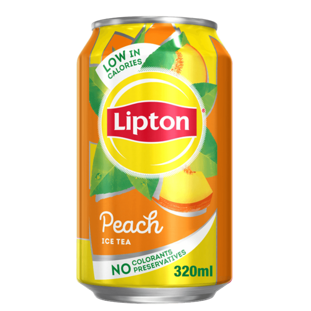 LIPTON PEACH ICE TEA TIN 320 ML