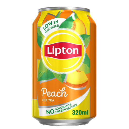 LIPTON PEACH ICE TEA TIN 320 ML