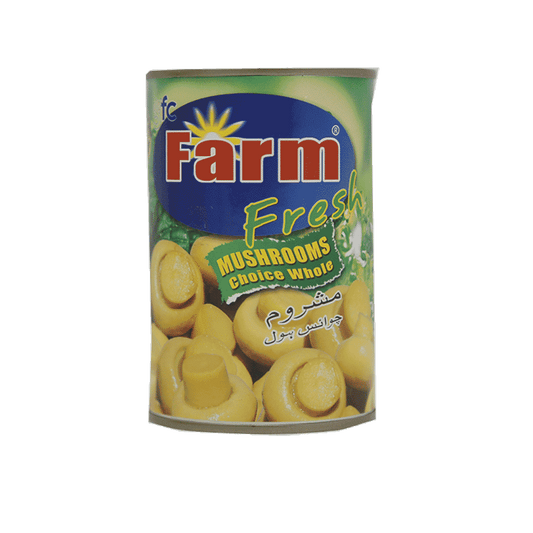 FARM FRESH MUSHROOMS CHOICE WHOLE TIN 400 GM