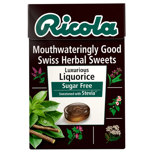 RICOLA CANDY LUXURIOUS LIQUORICE 45 GM