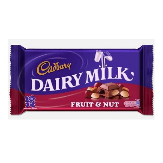 CADBURY DAIRY MILK CHOCOLATE FRUIT NUT SLAB 300 GM BASIC