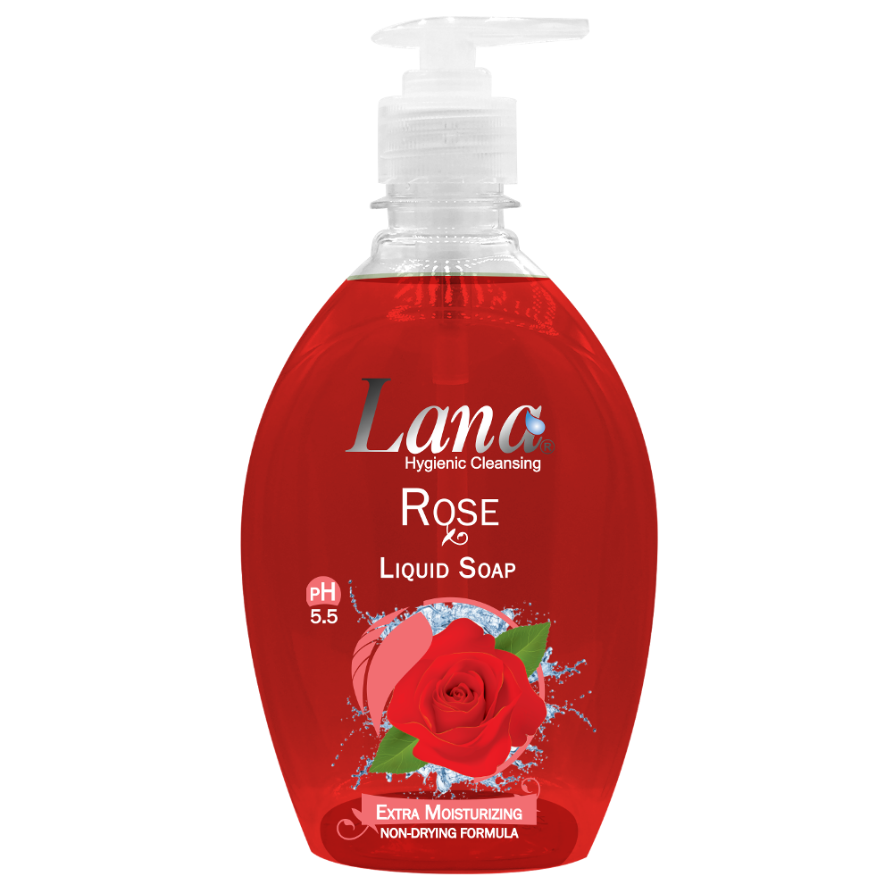 LANA LIQUID SOAP ROSE 500 ML