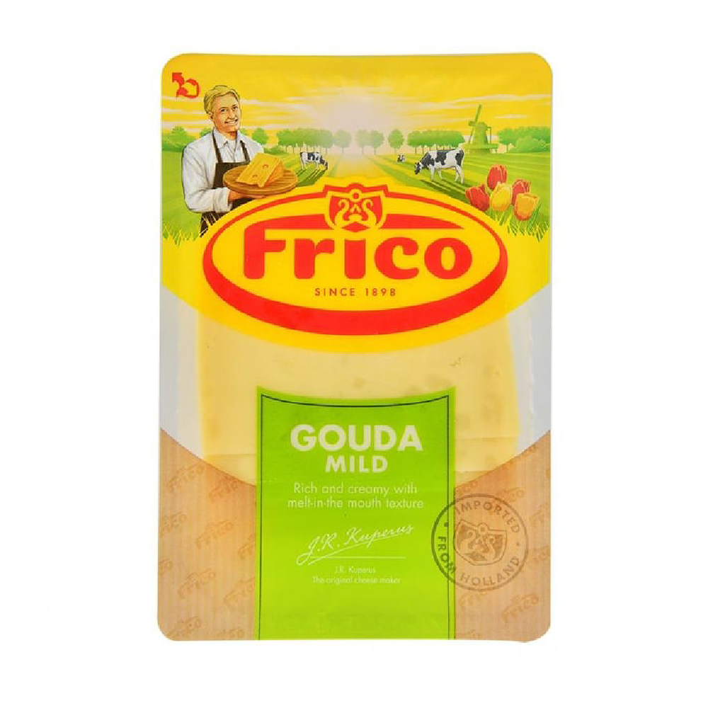 FRICO CHEESE SLICES ORIGINAL GOUDA MILD 150 GM