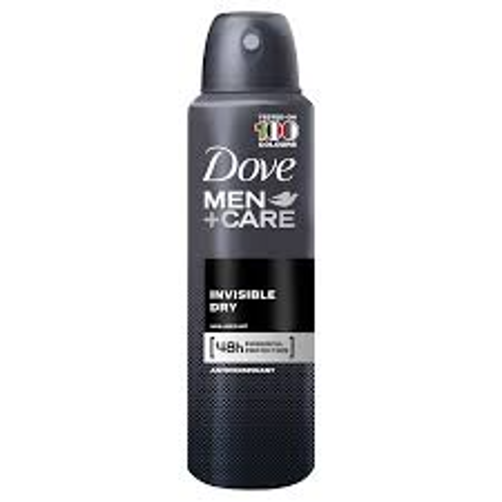 DOVE DEODORANT INVISIBLE DRY FOR MEN 150ML