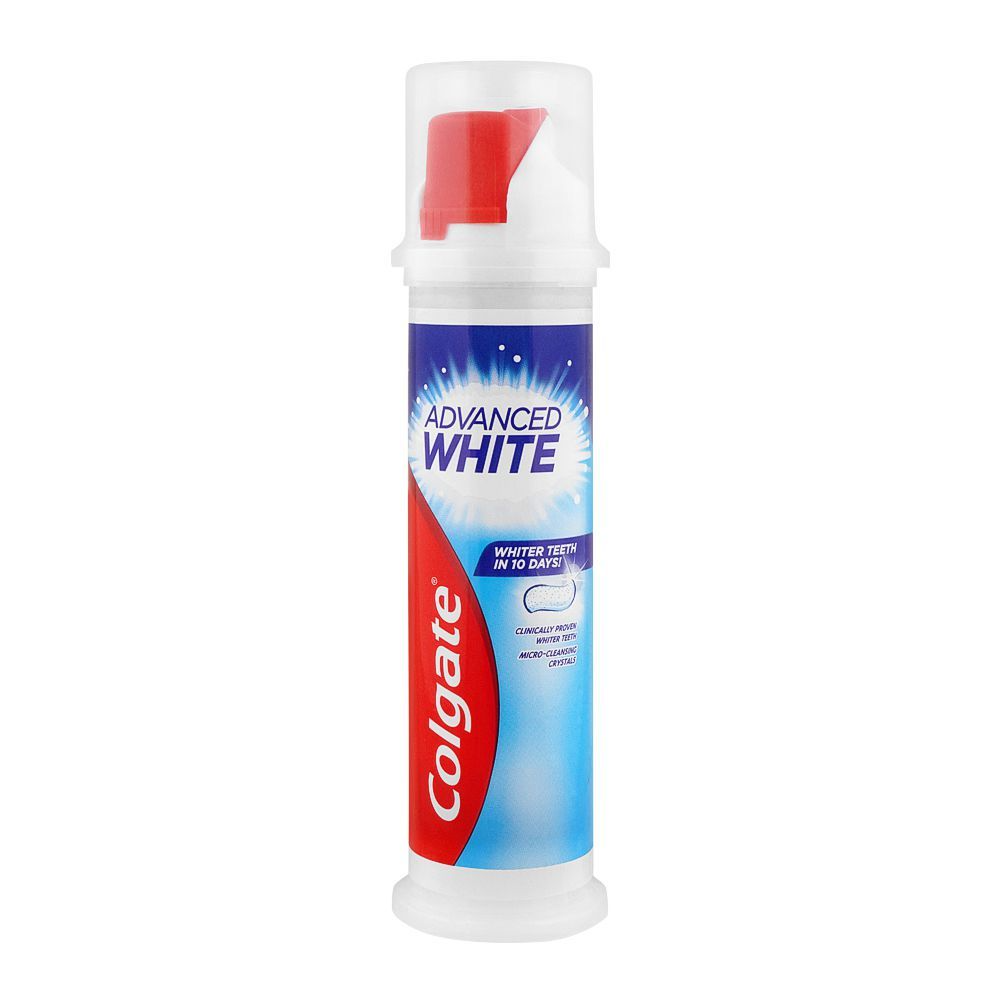 COLGATE TOOTH PASTE PUMP ADVANCED WHITE 100 ML