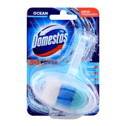 DOMESTOS TOILET FRESHNER BLOCK OCEAN 3IN1 40 GM