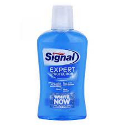 SIGNAL MOUTH WASH WHITE NOW 500 ML BASIC