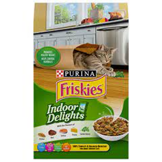 PURINA FRISKIES CAT FOOD ADULT INDOOR DELIGHT 2.8 KG