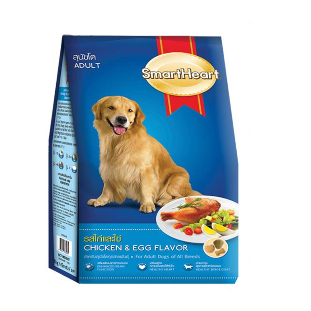 SMART HEART DOG FOOD ADULT CHICKEN AND EGG 20 KG