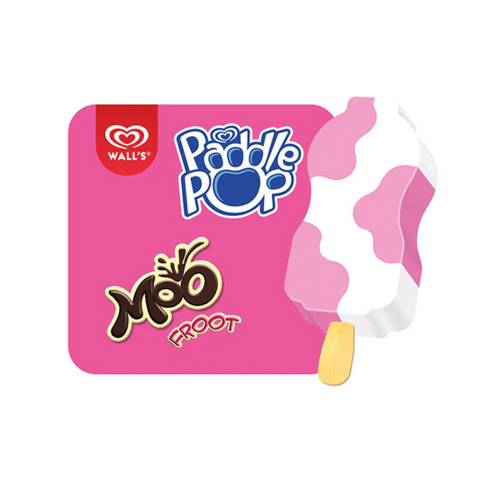 WALLS PADDLE POP MOO STRAWBERRY & VANILLA 60 ML