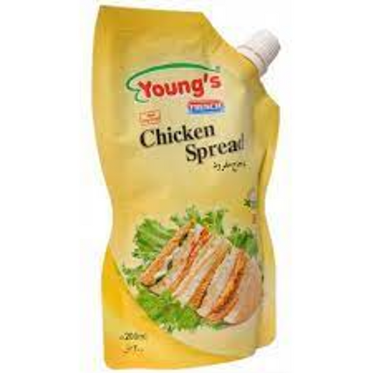 YOUNGS FRENCH CHICKEN SPREAD 200 ML