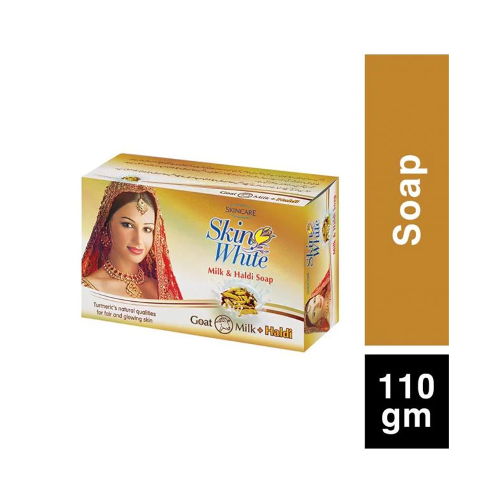 SKIN WHITE SOAP MILK & HALDI 110 GM