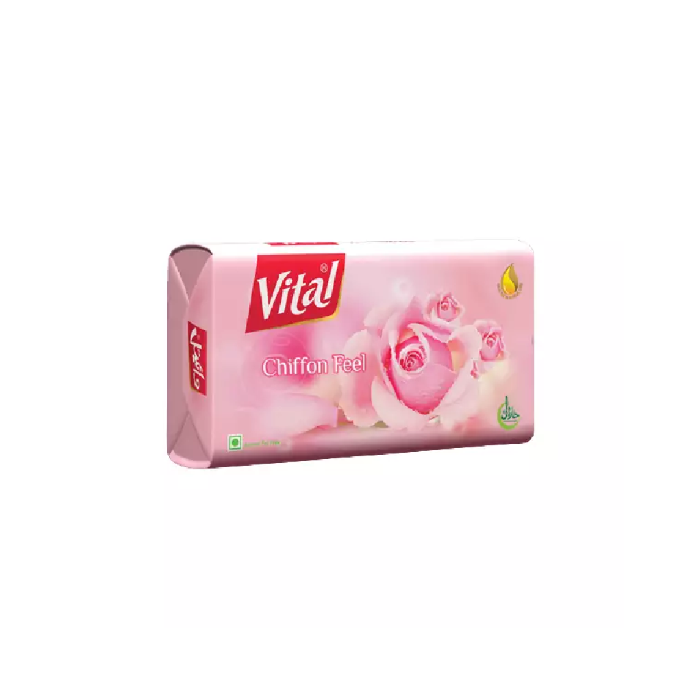 VITAL SOAP CHIFFON FEEL 128 GM