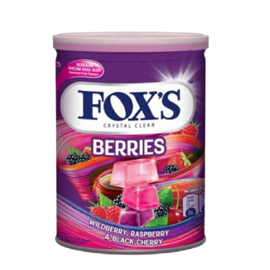 FOXS CANDY BERRIES TIN 180 GM