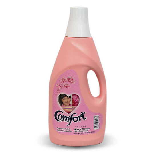 COMFORT FABRIC SOFTNER KISS OF FLOWERS ROSE FRESH 2 LTR