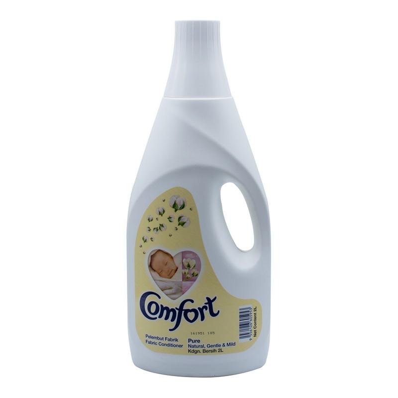 COMFORT FABRIC SOFTNER PURE NATURAL GENTLE & MILD 2 LTR