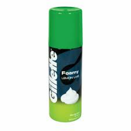 GILLETTE SHAVING FOAM LEMON-LIME 50 GM