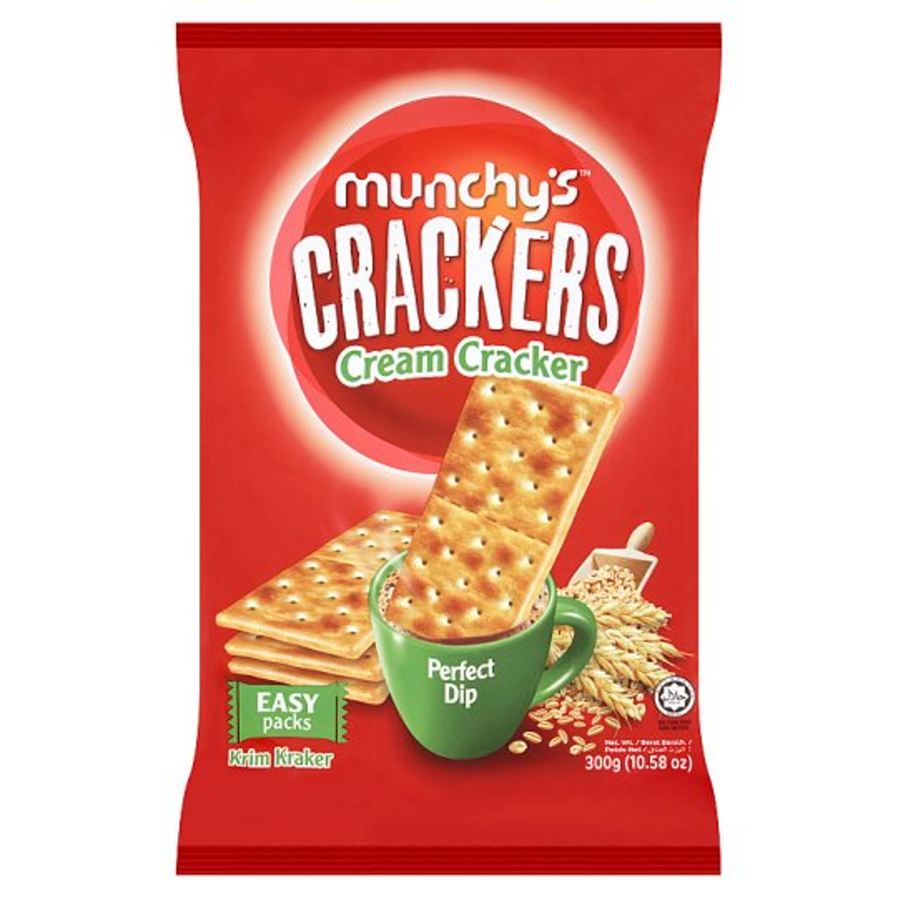 MUNCHYS CRACKERS BISCUIT CREAM 300 GM