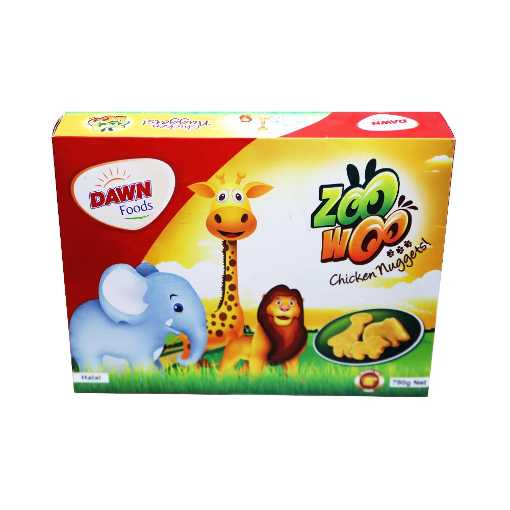 DAWN CHICKEN NUGGETS ZOO WOO PC 790 GM