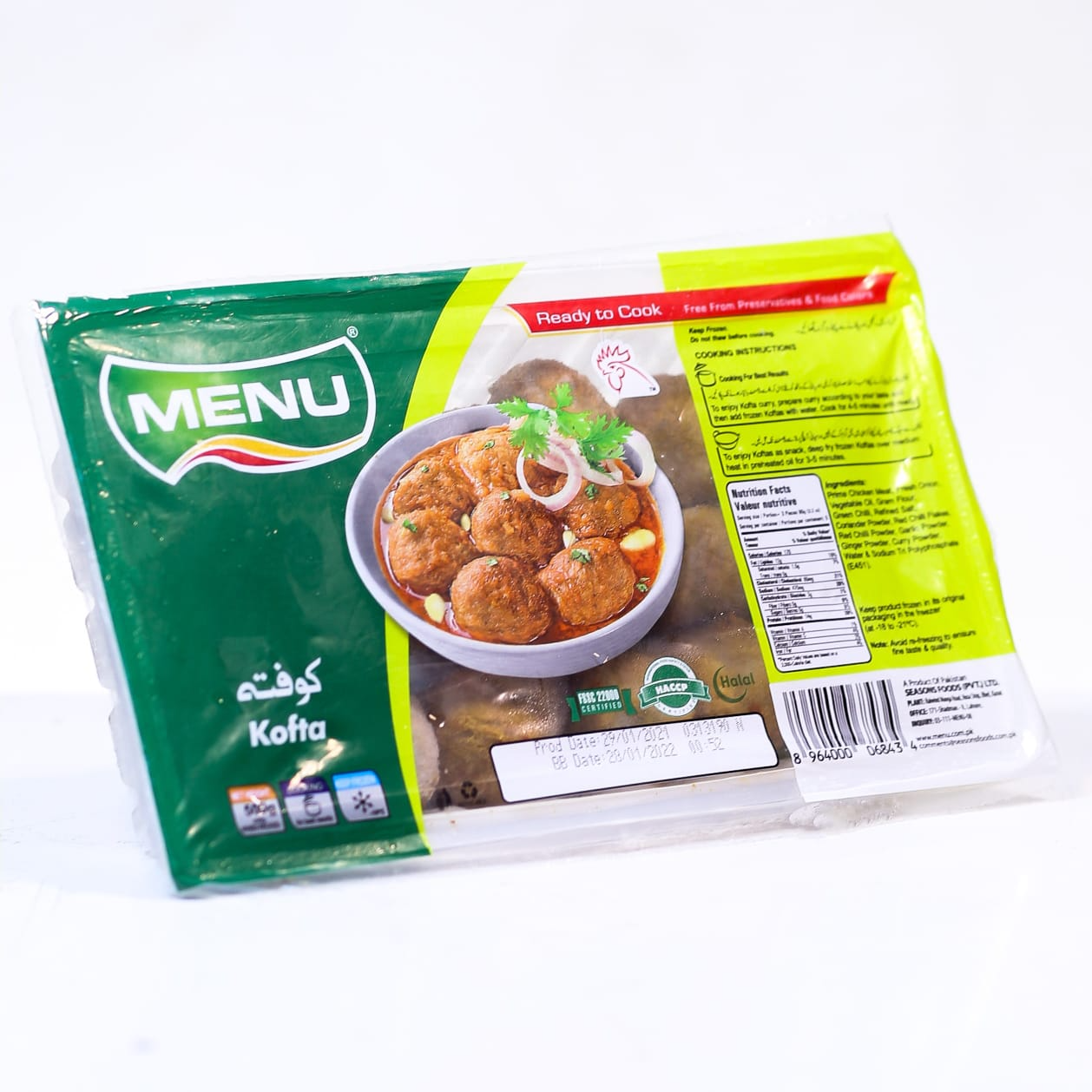 MENU SEASON KOFTA 500 GM