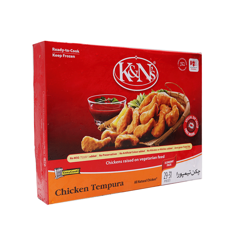 K&N's CHICKEN TEMPURA LARGE 31 PCS 660 GM