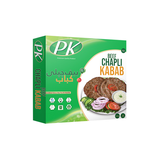 PK FOOD BEEF CHAPLI KEBAB 600 GM