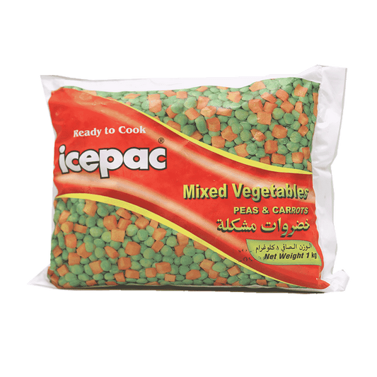 ICEPAC MIX 2 PEAS AND CARROT 1 KG