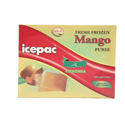 ICEPAC FRESH MANGO PUREE CHAUNSA 400GM