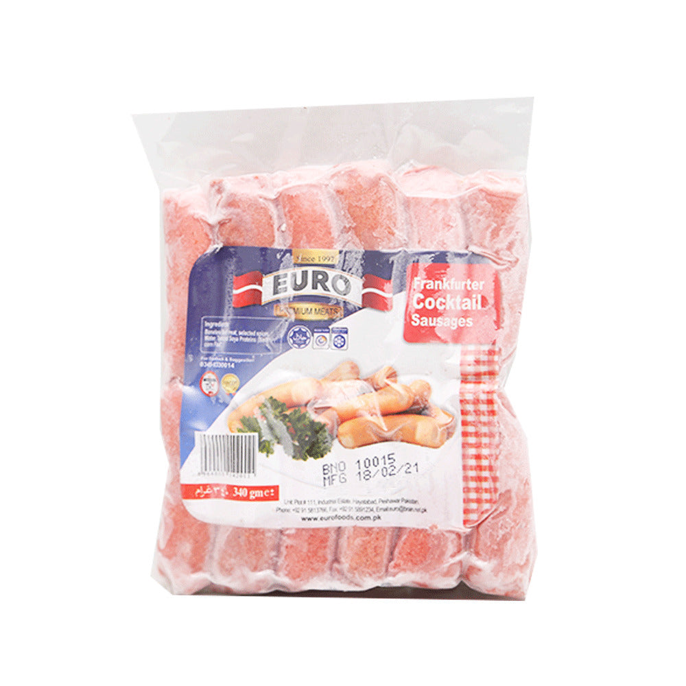 EURO FRANKFURTER COCKTAIL SAUSAGES 320 GM