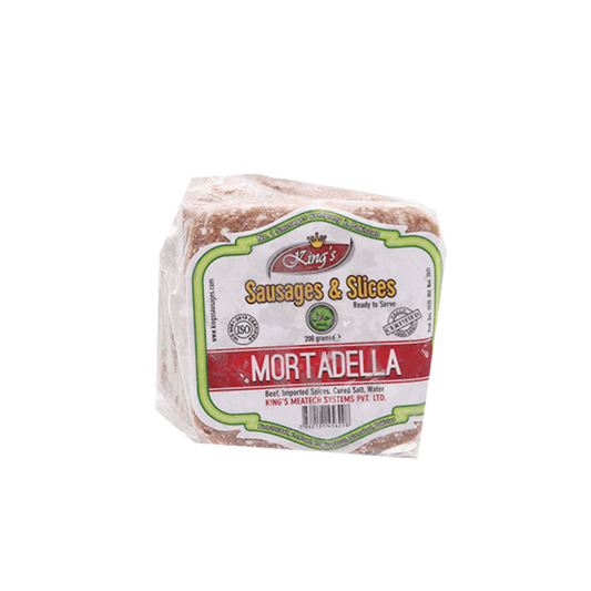 KINGS SAUSAGES MORTADELLA 200 GM