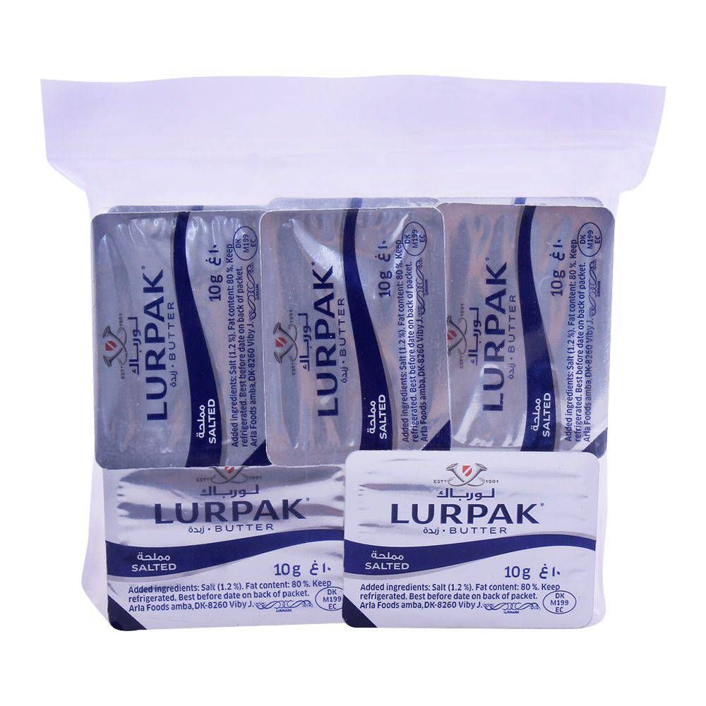 LURPAK BUTTER MINI PC 10 GM SINGLE PIECE