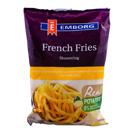 EMBORG FRENCH FIRES SHOESTRING 1000GM