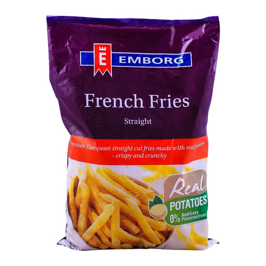 EMBORG FRENCH FRIES STRAIGHT 1000GMÂ 