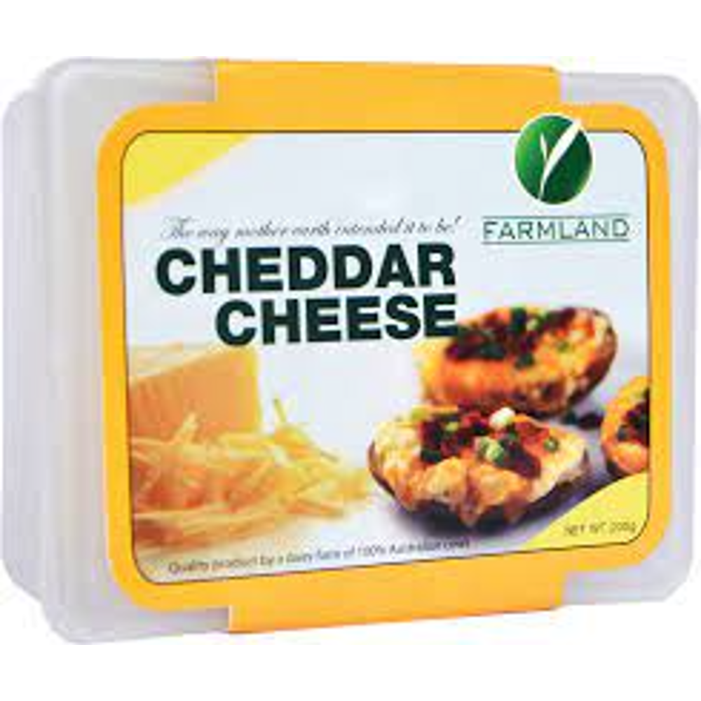 FARMLAND CHEDDAR CHEESE 200GM