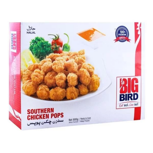 BIG BIRD SOUTHERN CHICKEN POPS SMALL 200GM