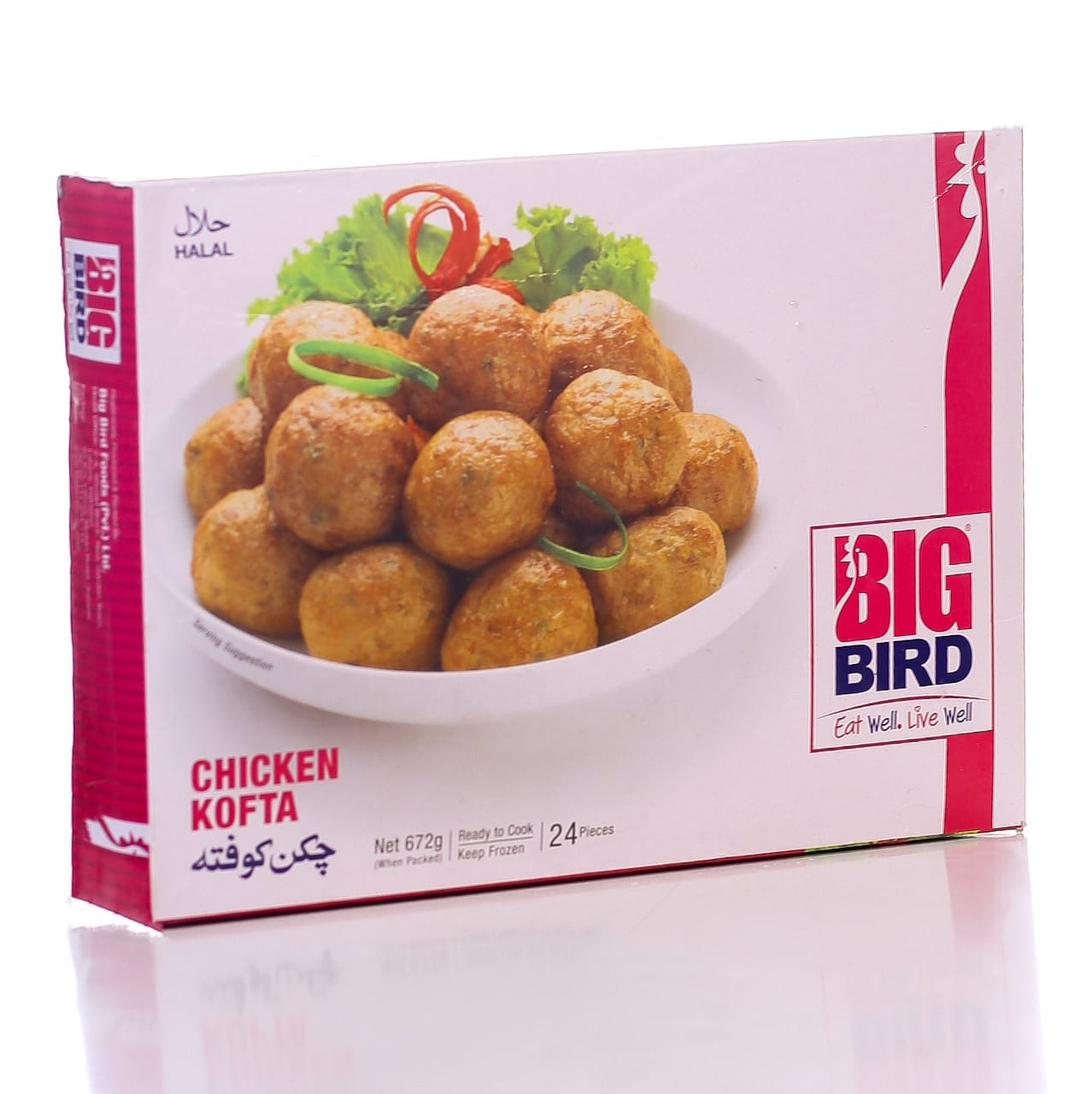 BIG BIRD CHICKEN KOFTA LARGE 24 PCS 672GM