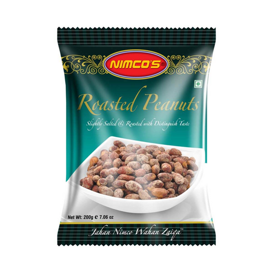 NIMCOS ROASTED PEANUTS 200 GM