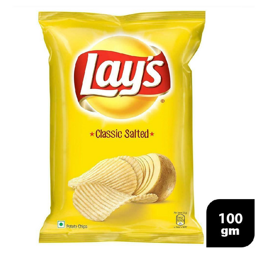 LAYS CHIPS SALTED 90 GM