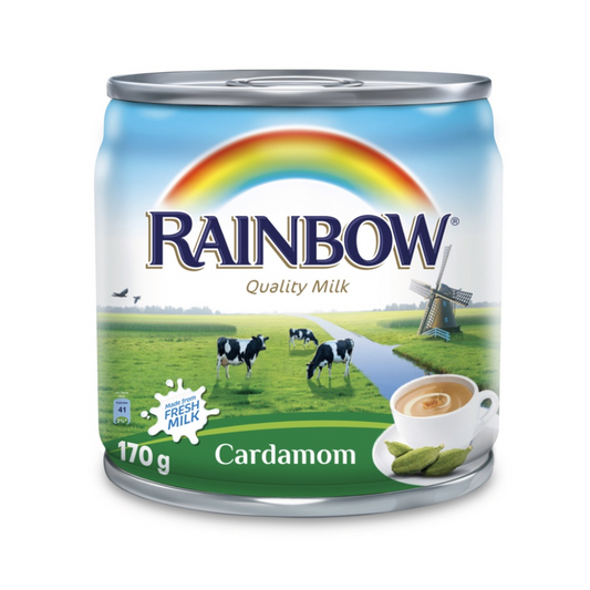 RAINBOW QUALITY MILK CARDAMOM TIN 170 GM