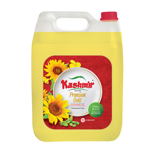 KASHMIR PREMIUM GOLD COOKING OIL 10 LTR