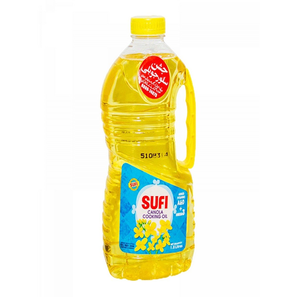 SUFI CANOLA COOKING OIL BOTTLE 1.8 LTR