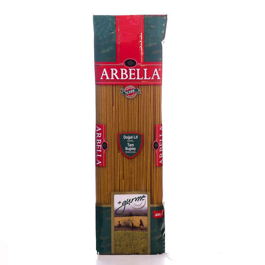 ARBELLA SPAGHETI FUSILLI WHOLE WHEAT 400 GM