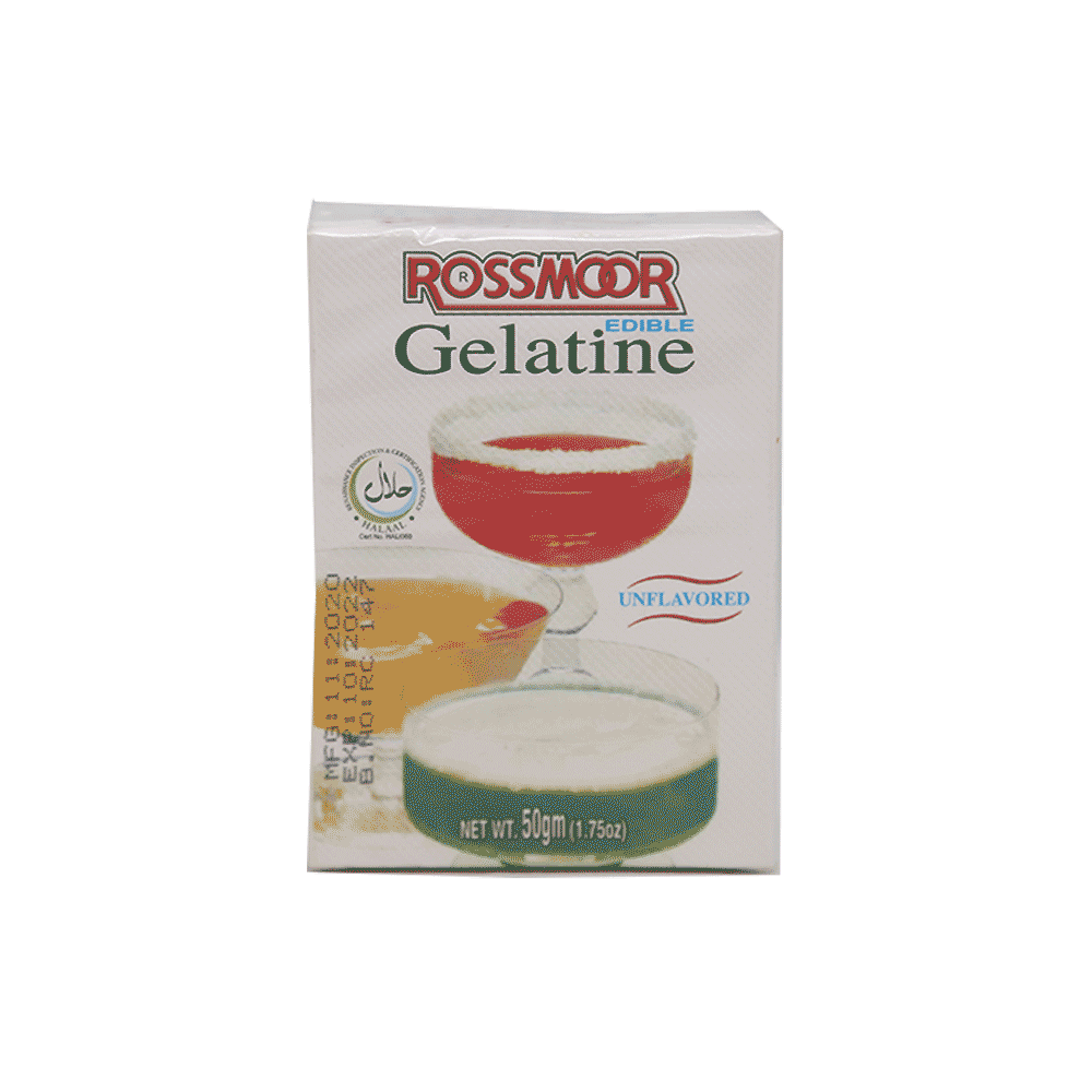 ROSSMOOR GELATINE UNFLAVORED 50 GM