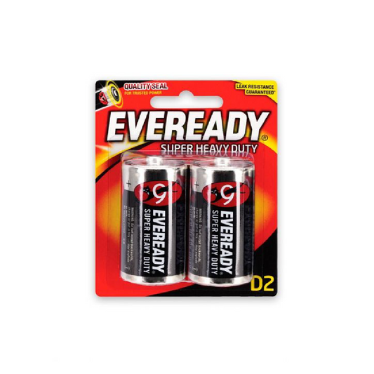 EVEREADY SUPER HEAVY DUTY CELL D 2