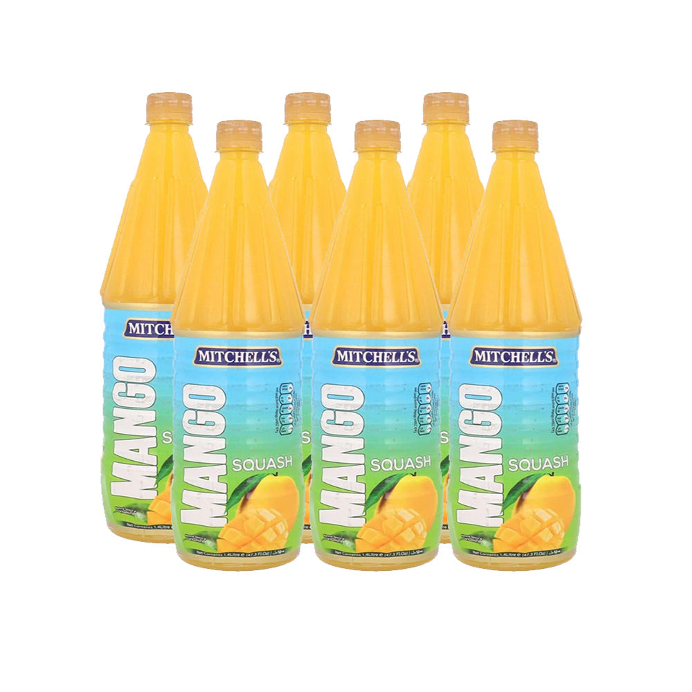 MITCHELLS SQUASH MANGO 1.4 LTR- CARTON