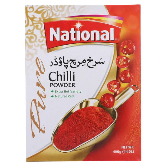 NATIONAL POWDER CHILLI 400 GM