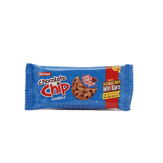 BISCONNI COOKIES CHOCOLATE CHIP TIKKI PACK 15.3 GM